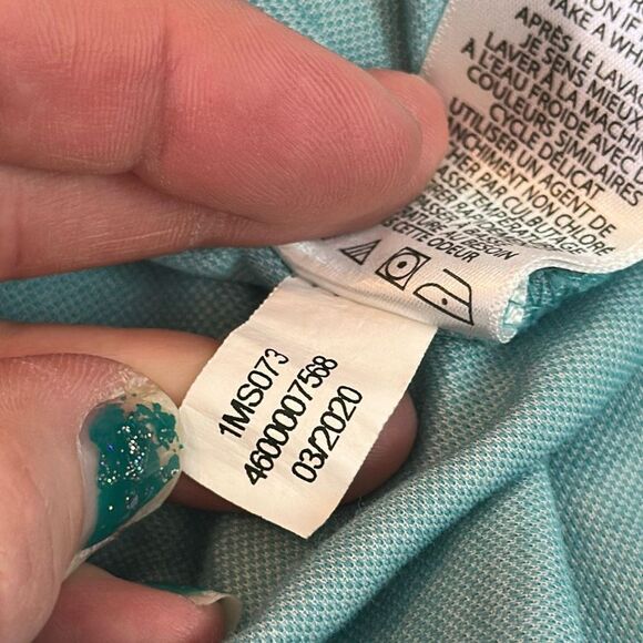 Travis Mathew Framingham Mens Golf Polo Turquoise Size XL Wrinkle Resistant - Picture 8 of 8